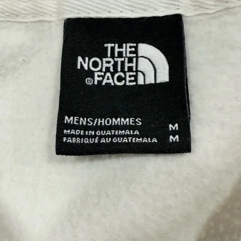 the north face mens sweater with Logo On Back size Medium Color Beige